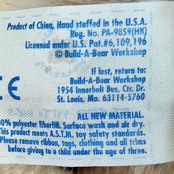 Build-A- Bear Workshop "Chocolate Chip" Cookie Dough Toys Stuffed Kids FUN - Picture 10 of 10